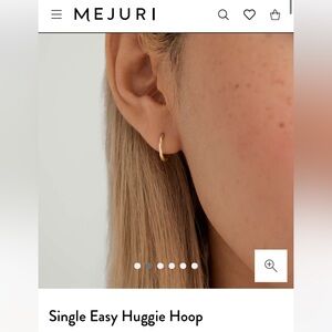 Mejuri Single Easy Huggie Hoop